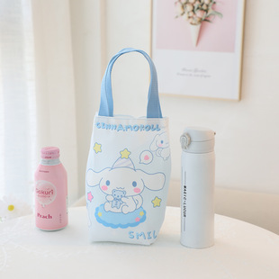 Japanese Snoopy Kulomi Water Cup Bag Outgoing Portable Handbag Umbrella Water Pot Bag Thermos Tote Bag