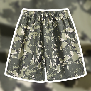 Retro Shorts Boys Summer New Fashion Brand Straight Casual All-match Sports Pants Outdoor Beach Pants American Style