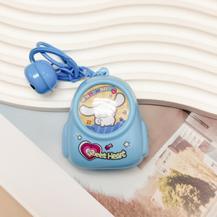 Astronaut Cat School Bag Luminous Night Light Keychain Accessories Bag Decoration Pendant for Classmates to Start the School Season