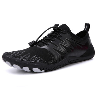 Cross-border Outdoor Tracing Beach Shoes Women's Non-slip Quick-drying Swimming Shoes Men's Fishing Five-finger Wading Shoes Indoor Fitness Shoes