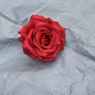 DIY handmade fake rose flower head style decoration rose flower wedding background wall rose artificial flower head Wholesale