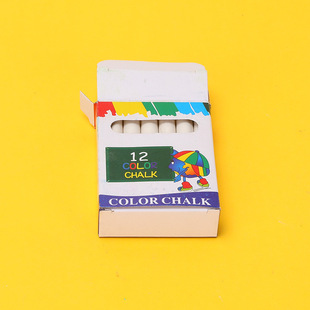 Water-based erasable teachers use blackboard newspaper oil paint painting children's art teacher teaching 12 white chalk