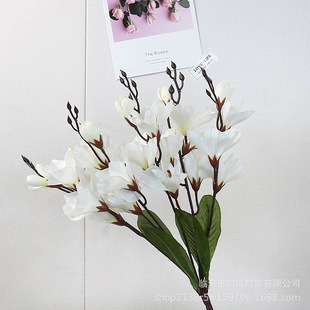 Cross-border Solar Magnolia Lantern Lawn Decoration Landscape Lantern Magnolia Garden Decoration IP44 Prevention