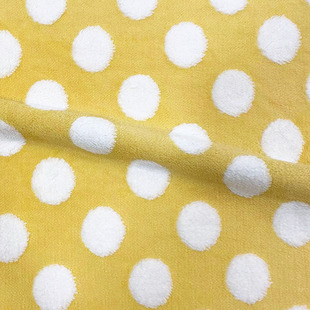 Factory Spot Polka Dot Jacquard Comfortable Velvet Cationic Yarn-dyed Clothing Home Textile Home Pet Supplies Luggage Shoes and Hats