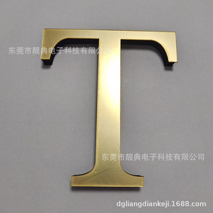 Wall Stereo Home Decoration Acrylic Wall Stickers Letter 3D Creative English Letter Symbol Mirror Sticker Decoration
