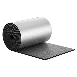 Customized Thermal Insulation Rubber and Plastic Board Wholesale Household Processing Roof Insulation Cotton Insulation Sound Insulation Self-Adhesive Aluminum Foil Rubber and Plastic Board