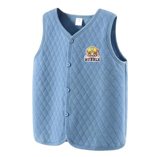 Children's Vest Spring 2024 New Boys' Vest Baby Spring and Autumn Inner Cotton Vest Outer Wear Autumn and Winter Children's Wear