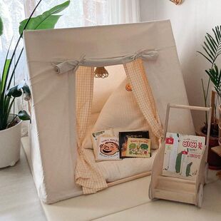 Корейская детская палатка Крытый треугольник игровой дом для мальчиков и девочек дома индийский кукольный домик утолщенный замок