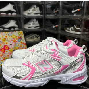 Putian Shoes Pure Original nb530 White silver Retro Couples Joker Running Shoes N Word Men's and Women's Casual Breathable sneaker