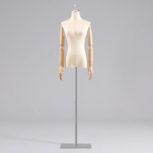Clothing Store Model Props Women's Clothing Window Half-Length Doll Mannequin Display Stand Full-Body Wedding Dress Model Nayou