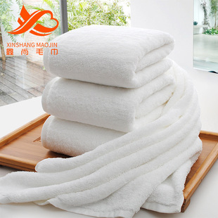 Wholesale cotton white towel 16 spiral 150g absorbent hotel bath towel beauty cotton bath towel custom logo