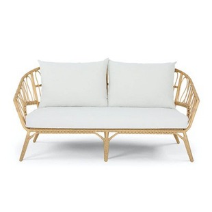 Customized Outdoor Rattan Sofa Combination Courtyard Terrace Garden Furniture B&B Hotel House Outdoor Leisure Rattan Chair