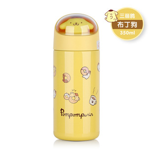 Sanrio coolomi vacuum cup little girl cute children student girl 2023 new high-looking water Cup