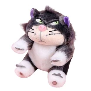 Funny Lucifer Mary Cat Plush Doll Keychain Pendant Doll Creative Ugly Cute Slint Cat Couple Doll