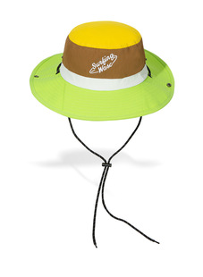 High-end color matching fisherman hat spring and summer outdoor mountain basin hat Japanese color contrast sunshade hat brim tide cross-border wholesale