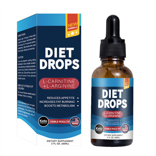 DT drops beverage cross-border in stock keto BHB pills diet drops 60ml body shaping drops