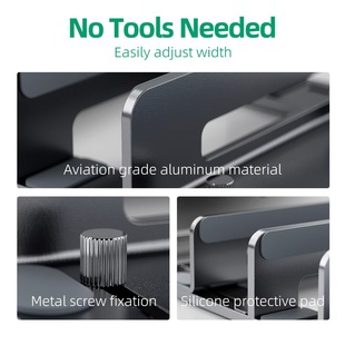 IDock Laptop Vertical Storage Stand USB Option