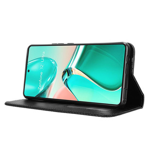 For ASUS Zenfone 12 Ultra Mobile Phone Case Card Mobile Phone Leather Case Magnetic Flip Cover