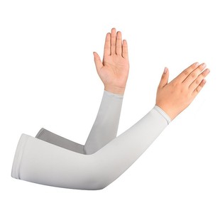 Nylon Ice Sleeves Men's Large Size Sun Protection Ice Silk High Elastic Ice Cool Cycling and Driving Anti-Uv Sports Men's Sleeves