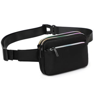 2023 cross-border new ladies waist bag wholesale European and American fashion casual light mini sports mobile phone bag shoulder bag