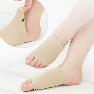 Elastic Bandage Foot Arch Socks Flat Foot Men's and Women's Massage Soft Silicone Foot Arch Correction Insoles Foot Center Pad Manufacturers
