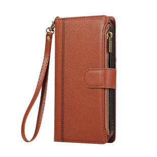 For OPPO A79 Mobile Phone Case A58 Crossbody Reno12F Zipper Multi-card Leather Case Realme11 Protective Case 9A