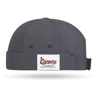 Spring and Summer New Quick-drying Breathable Floor Cap for Men and Women Couple Trendy Beanie Cap American Yuppie Hip-hop Tang Cap
