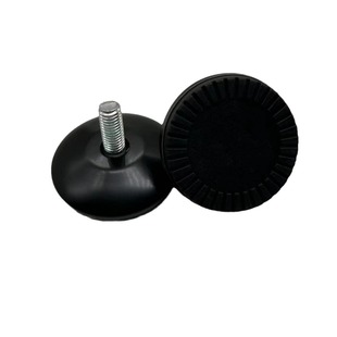 Stainless steel rubber sole furniture adjustable foot non-slip elevated shelf bracket foot thread Chinese Vientiane adjustable foot pad