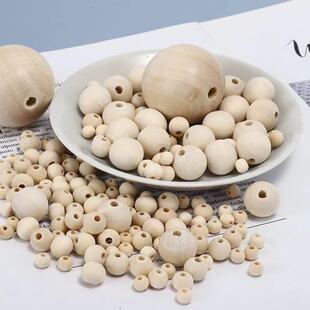 Factory Direct Sales in stock wholesale Lotus wood beads raw Wood Wood hemwood beads diy handmade bracelet toy accessories