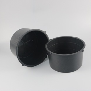 PVC plastic black barrel drainage pipe board fittings thickened interface sleeve casing disposable embedded barrel wholesale