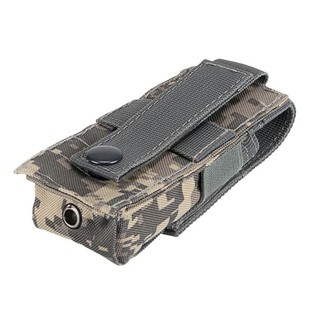 Outdoor multi-function tactical flashlight bag M5 flashlight bag small single-link EDC tool bag Molle accessory bag