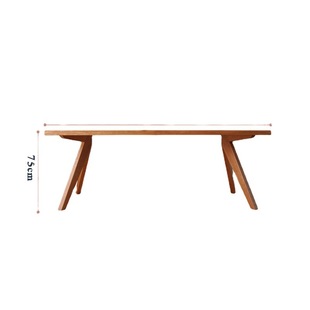 Nordic All Solid Wood Dining Table Thickened Large Board Table Cherry Wood Furniture Island Table Japanese Style Workbench Desk