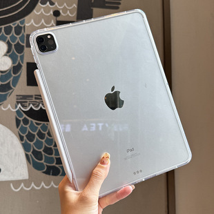 Применимо для Apple ipadpro ультратонкая защита с одним корпусом air6 акриловая 5 прозрачная втулка для ручек 10 поколения противоизогнутая оболочка