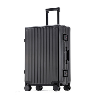 Micro-blemish all-aluminum-magnesium-aluminum alloy boarding box men's and women's pull rod luggage all-metal universal wheel luggage suitcase