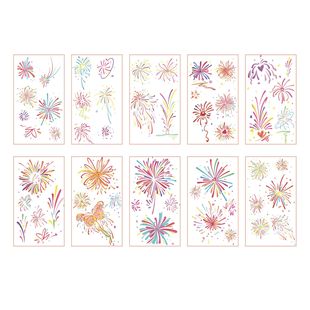 Cross-border Source Children's Cartoon Tattoo Sticker Advanced Sense Unicorn Dinosaur Mermaid Space Temporary Tattoo Sticker
