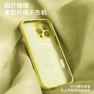 True Liquid iPhone16 Phone Case Silicone 1315 Protective Case 12 Couples 14promax Advanced Magnetic Absorption