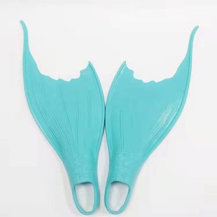 Новые длинные ласты для дайвинга русалки Deep Diving Snorkeling помогают ускорить снаряжение для подводного плавания, бесплатные тренировочные принадлежности
