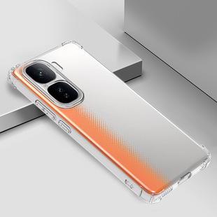 Применимый чехол для телефона VIVO IQOO NEO10 с четырьмя углами подушки безопасности анти-падение прозрачный утолщенный 1,5 мм анти-падение защитный чехол
