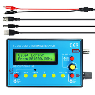 Генератор FG-200DDS сигналов 0.01HZ-500KH7.83Function Signal Generator