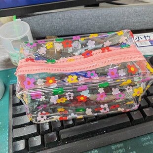 Storage Bag Portable Cosmetic Bag Travel Cute Wash Transparent Waterproof Large Capacity Portable Cosmetic Bag Cosmetic Bag