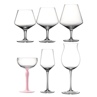 New Crystal Glass Wine Goblet Wine Glass Brandy Wine Glass Ice Cream Glass Tulip Wine Glass