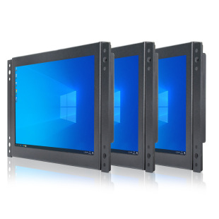 9-inch aluminum alloy embedded HD HDMI industrial equipment LCD iron shell touch display