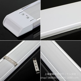 led Strip Light Bar-shaped Super Bright Fluorescent Lamp Full Set of Integrated Household Three-proof Purification Lamp Office Lamp