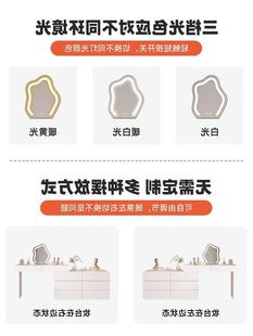 Light luxury dressing table storage cabinet integrated modern simple dressing table ins Net red style chest of drawers retractable makeup desk