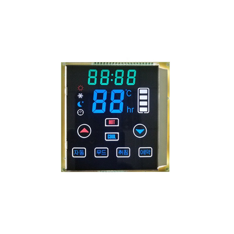 Lcd Air Cooler Display Screen Custom High-Brightness Multi-Color Common Anode and Cathode Segment Code Display Lcd Screen Digital Tube Plug-In