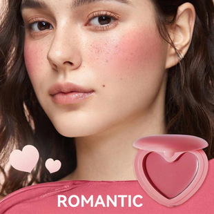 Qualified cross-border hot selling MAYBELUCKY gradient love lip mud three blush white eye shadow matte
