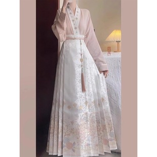 New Chinese style improved adult Ming Han clothing 2023 early autumn new high-end vest skirt women's suit skirt
