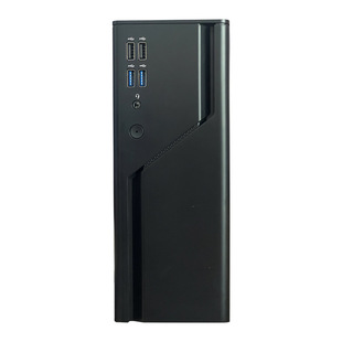 SKTCA09R Мини-компьютер Настольный пустой корпус 5V ARGB Панель 4USB Поддержка небольшой 1U питания itx материнская плата