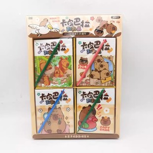Серия скребок Sanrio Crawberry Pancy Kabbara Strawberry Bear Красочный детский мультфильм творческая роспись ручной работы