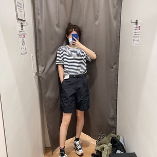 U Summer Men's Nylon Casual Shorts Loose Men's Trendy Pants Joker Pants 444603/455505